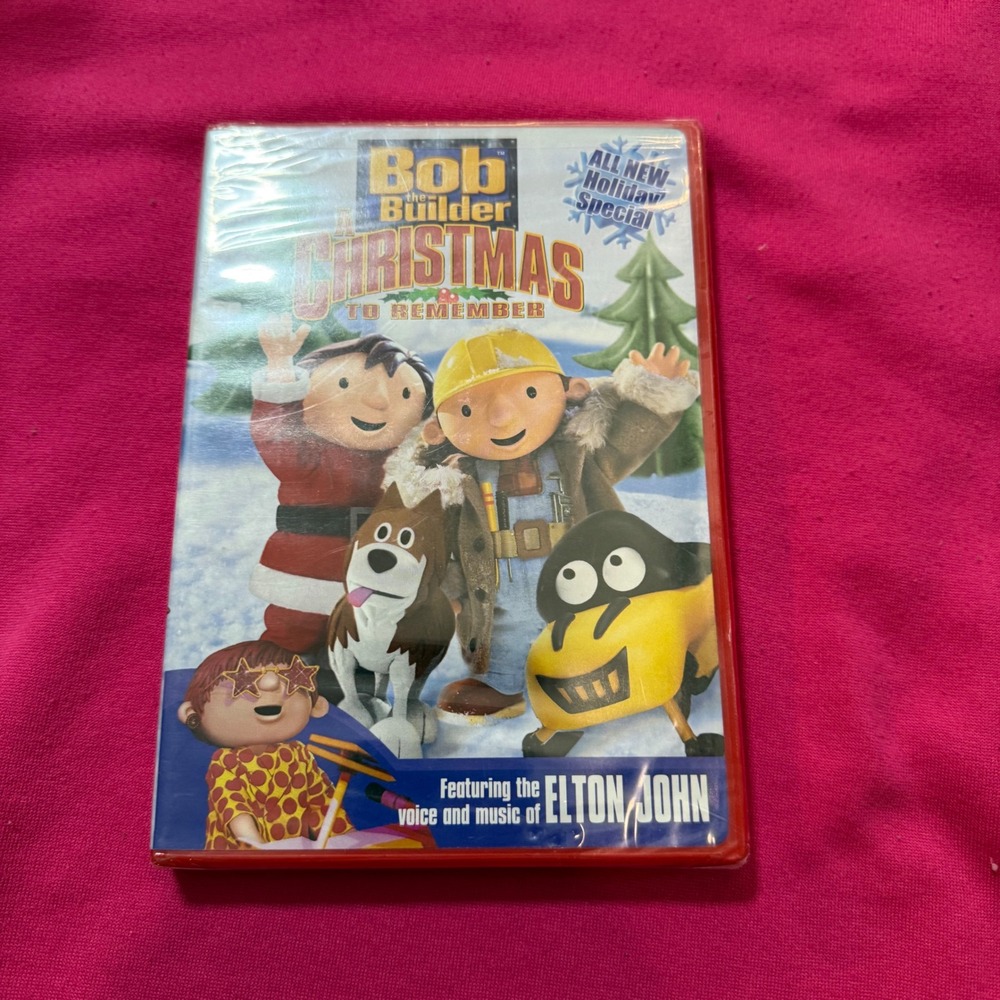 Bob the Builder Christmas to Remember DVD All New Holiday Special Elton John‎